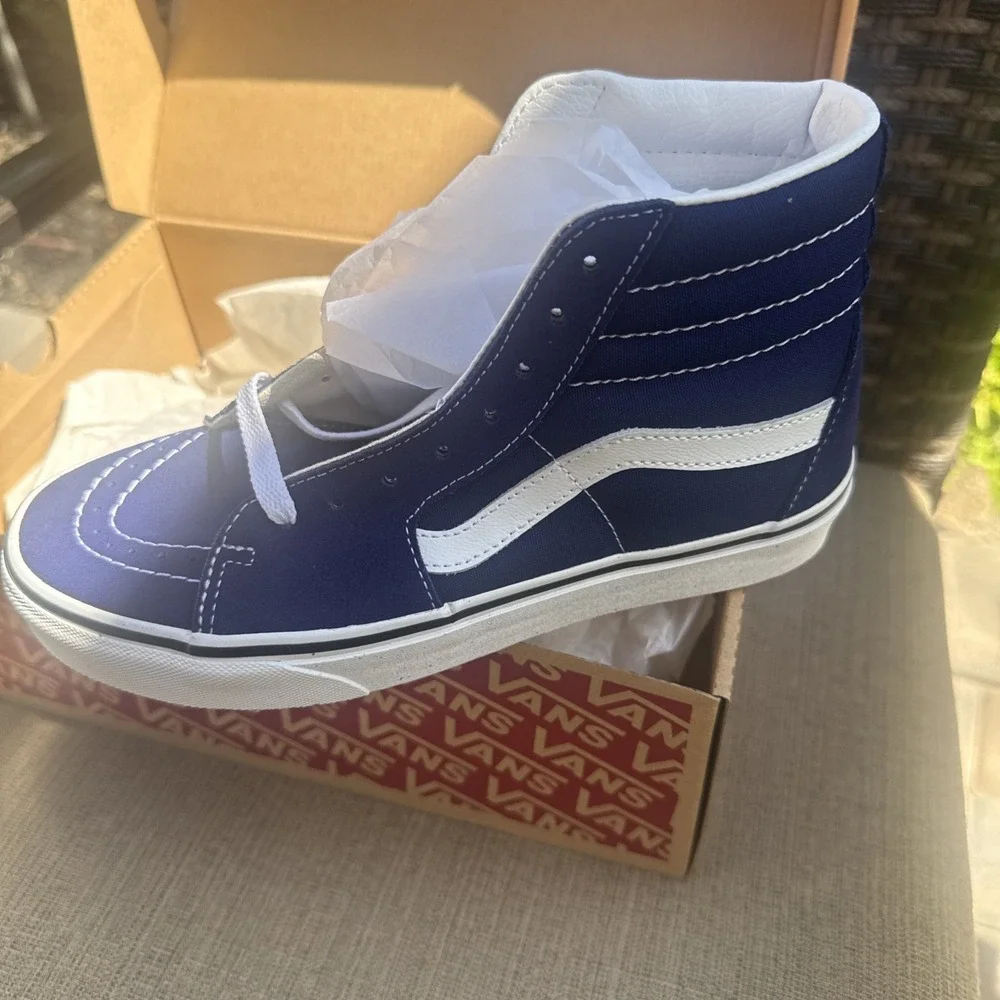 Vans Sk8-Hi Color Theory Beacon Blue Men 5.5 Women 7 VN000D5IBYM New